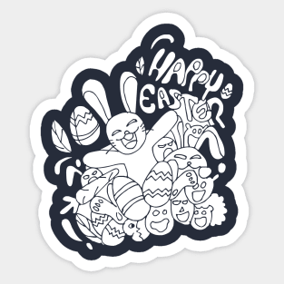 Happy Easter Sticker